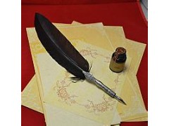 皇冠羽毛筆、文具